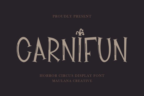 Carnifun: The Ultimate Horror Display Font Review