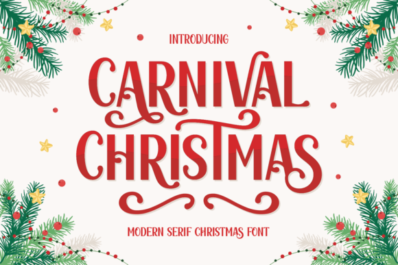 Carnival Christmas Font Review: Design & Usage