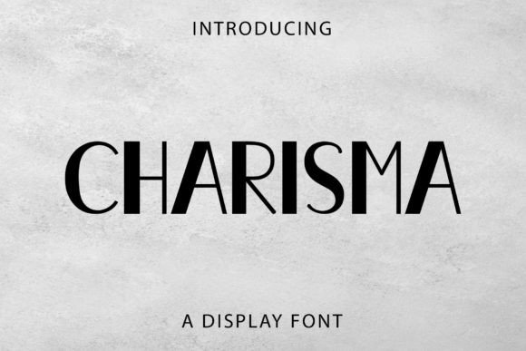 Charisma Typeface: A Modern Display Font for Editorial Design