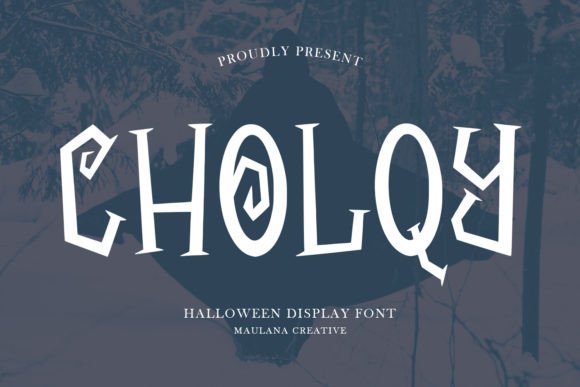 Cholqy Display Font: Elevate Campaign Visuals with Unique Typography