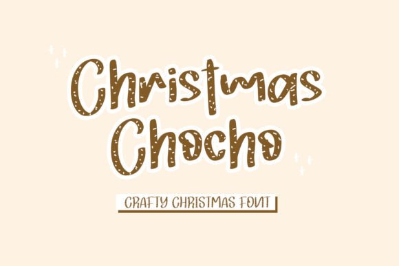 Christmas Chocho: A Festive Display Font Review