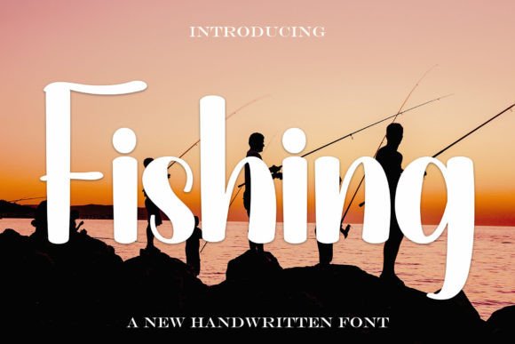 Fishing Font Review: A Stylish Handwritten Typeface for Elegant Branding