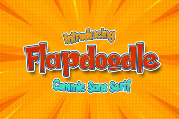 Flapdoodle: The Organic Display Font for Handwritten Branding