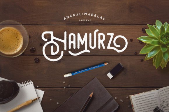 Hamurz Display Font for Elegant Craft Projects