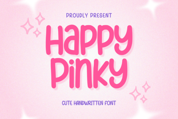 Happy Pinky: A Handwritten Font for Friendly Digital Branding