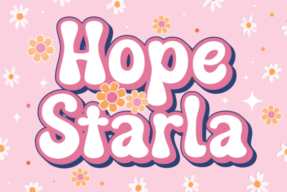 Hope Starla: The Retro Display Font for Bold Branding