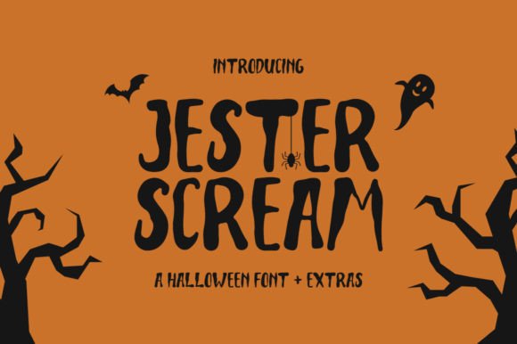 Jester Scream: A Spooky Halloween Font for Creators