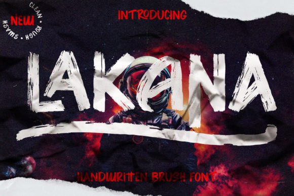 Lakana: The Hand-Painted Brush Font for Authentic Brand Identity