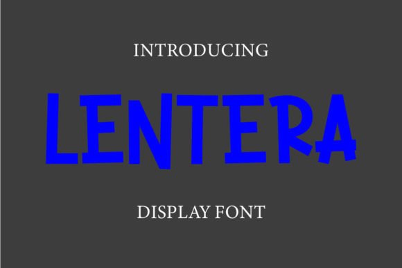 Lentera Display Font Review for High-Impact Campaign Graphics