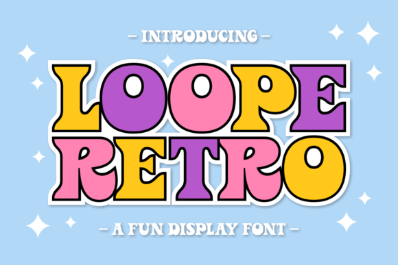 Loope Retro: A Joyful Display Font for Memorable Branding