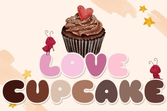 Love Cupcake Script Font for Elegant Digital Branding