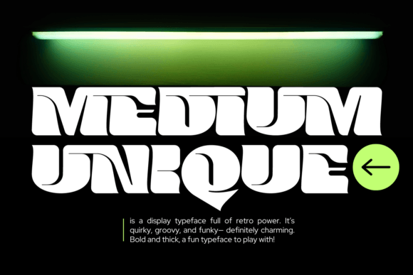 Medium Unique Free Download: Retro Power for Your Design