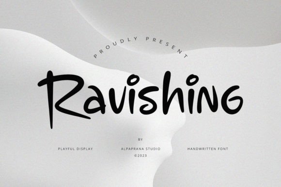 Ravishing Display Font for Elegant Branding