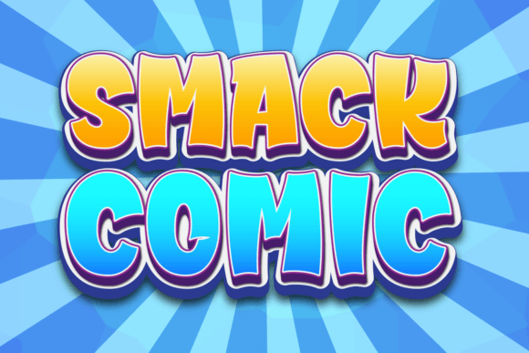 Smack Comic Typeface Review for Modern Web Design