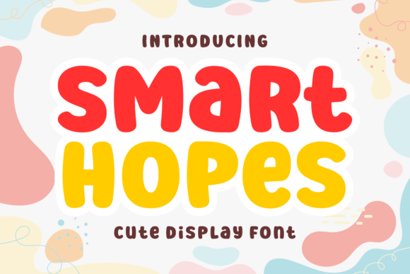 Smart Hopes: A Playful Display Font for Modern Web Design
