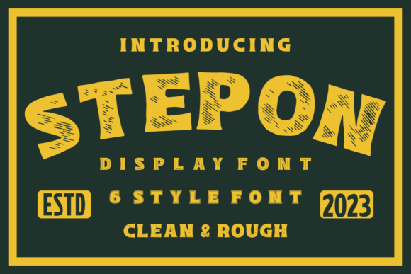 Stepon Display Font for Bold Digital Campaigns