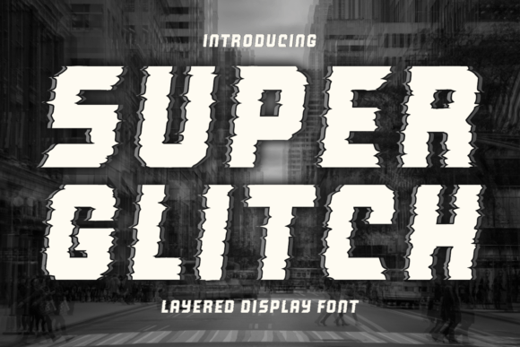 Super Glitch: Bold Digital Chaos for Modern Design