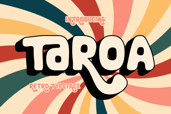 Taroa Display Font Review for Brand Identity
