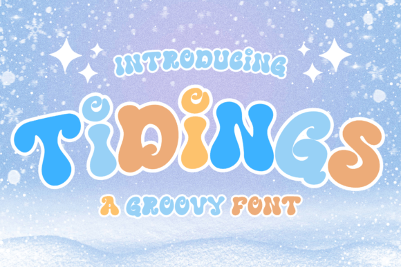 Tidings: The Retro Groovy Display Font for Bold Campaigns