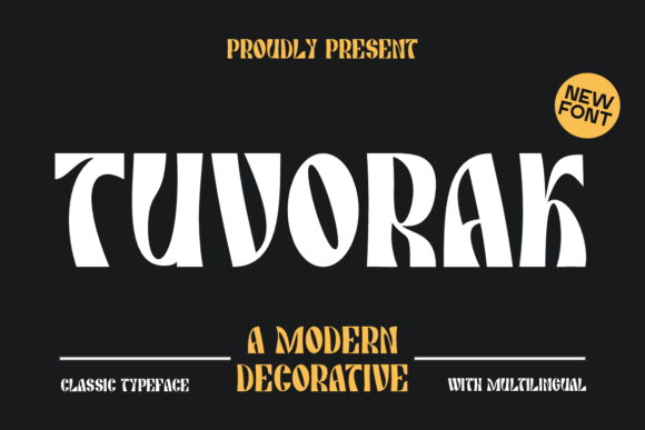 Tuvorak Display Font Review for Modern Branding