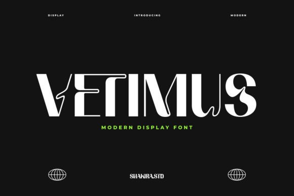 Vetimus Typeface Review: A Modern Display Font for Contemporary Branding