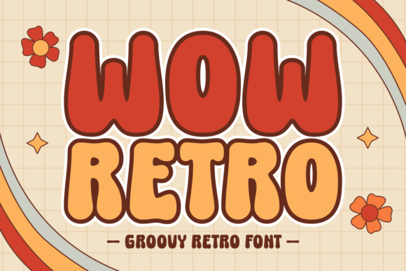 Wow Retro Typeface: Elevate Digital Brand Identity